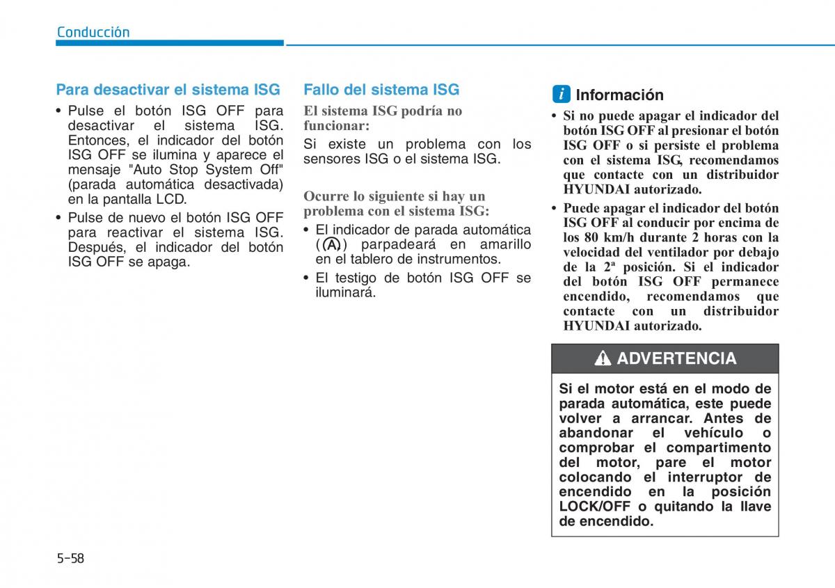 Hyundai Kona manual del propietario / page 354