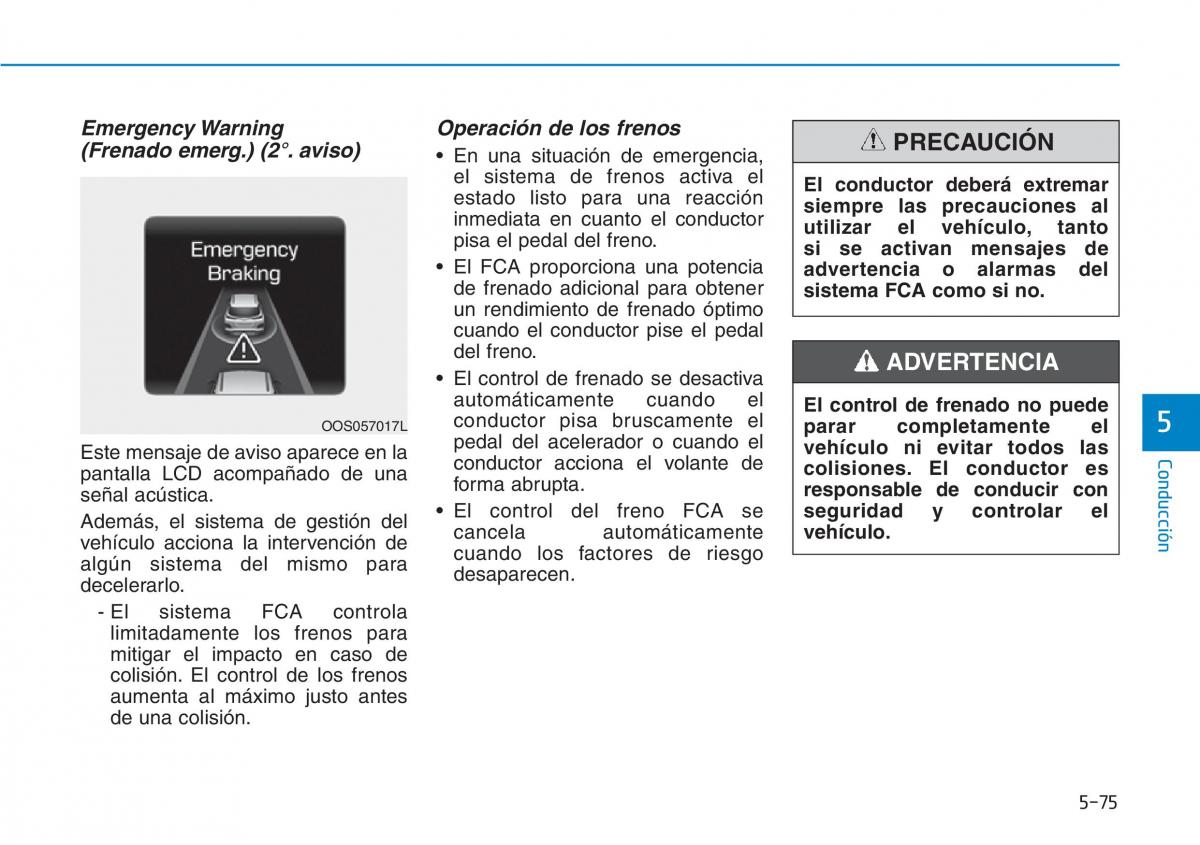 Hyundai Kona manual del propietario / page 371