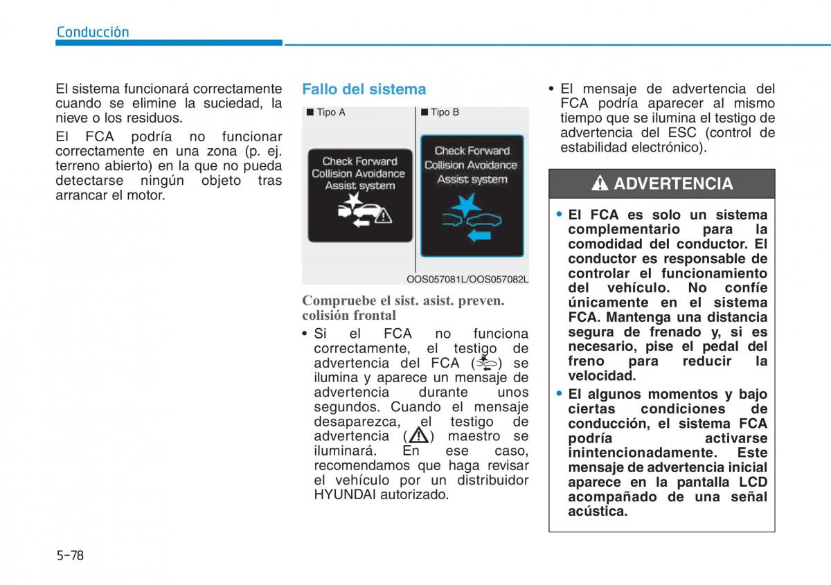 Hyundai Kona manual del propietario / page 374