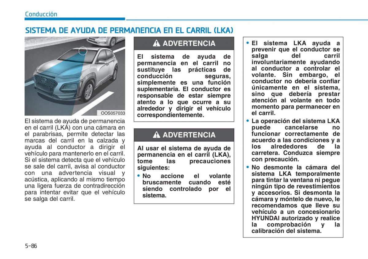 Hyundai Kona manual del propietario / page 382