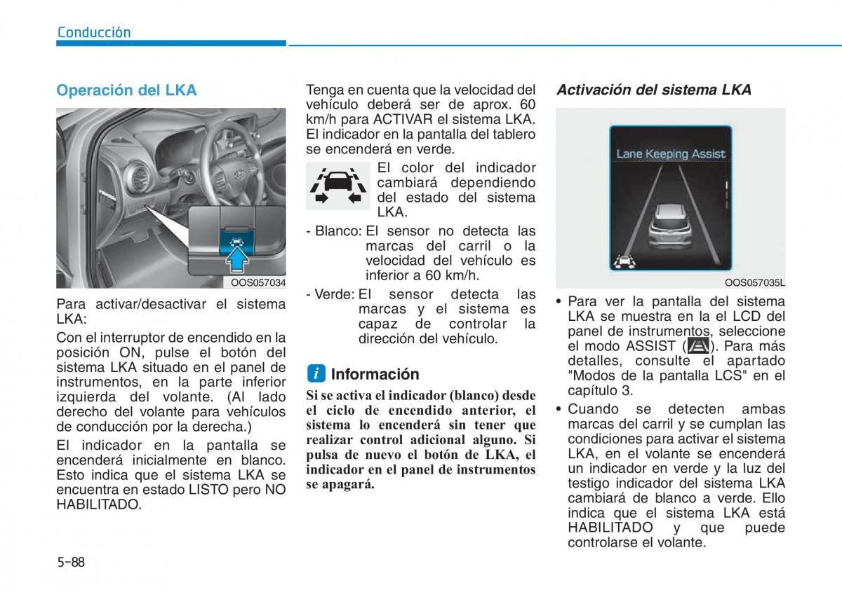 Hyundai Kona manual del propietario / page 384