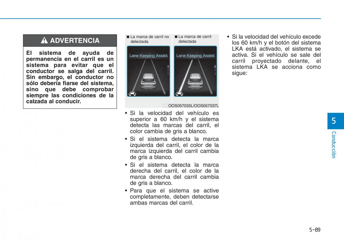 Hyundai Kona manual del propietario / page 385