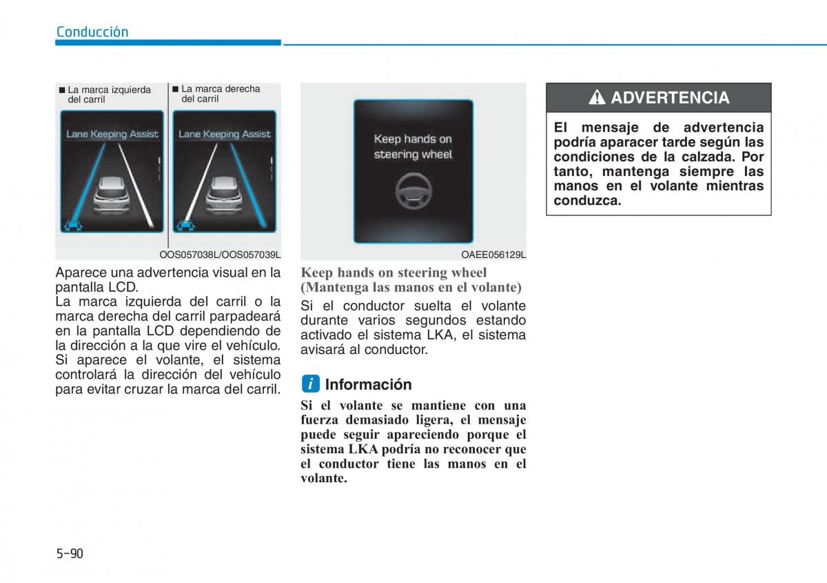 Hyundai Kona manual del propietario / page 386