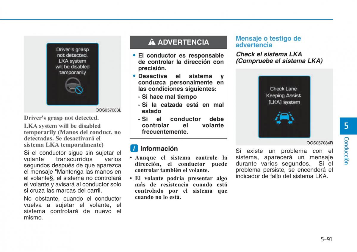 Hyundai Kona manual del propietario / page 387