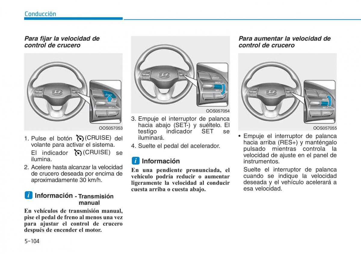 Hyundai Kona manual del propietario / page 400