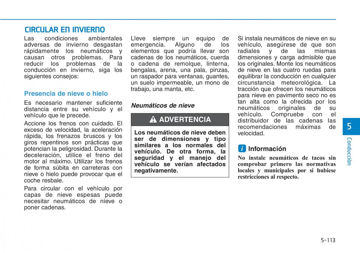 Hyundai Kona manual del propietario / page 409