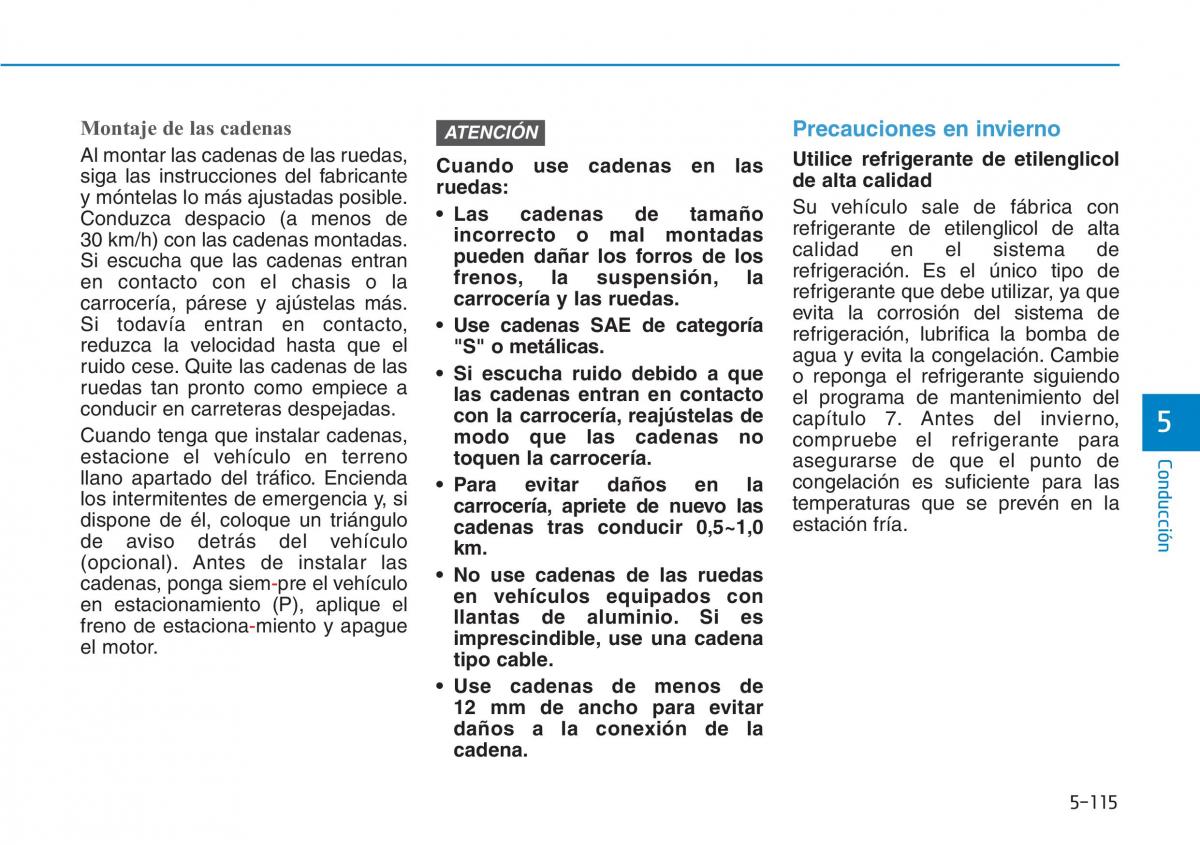 Hyundai Kona manual del propietario / page 411