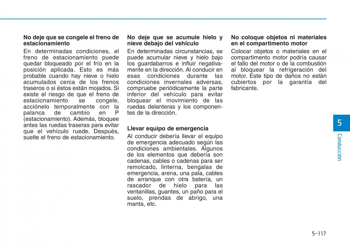 Hyundai Kona manual del propietario / page 413