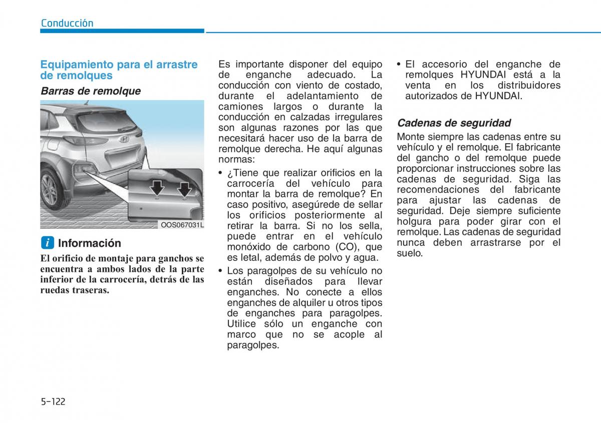 Hyundai Kona manual del propietario / page 418