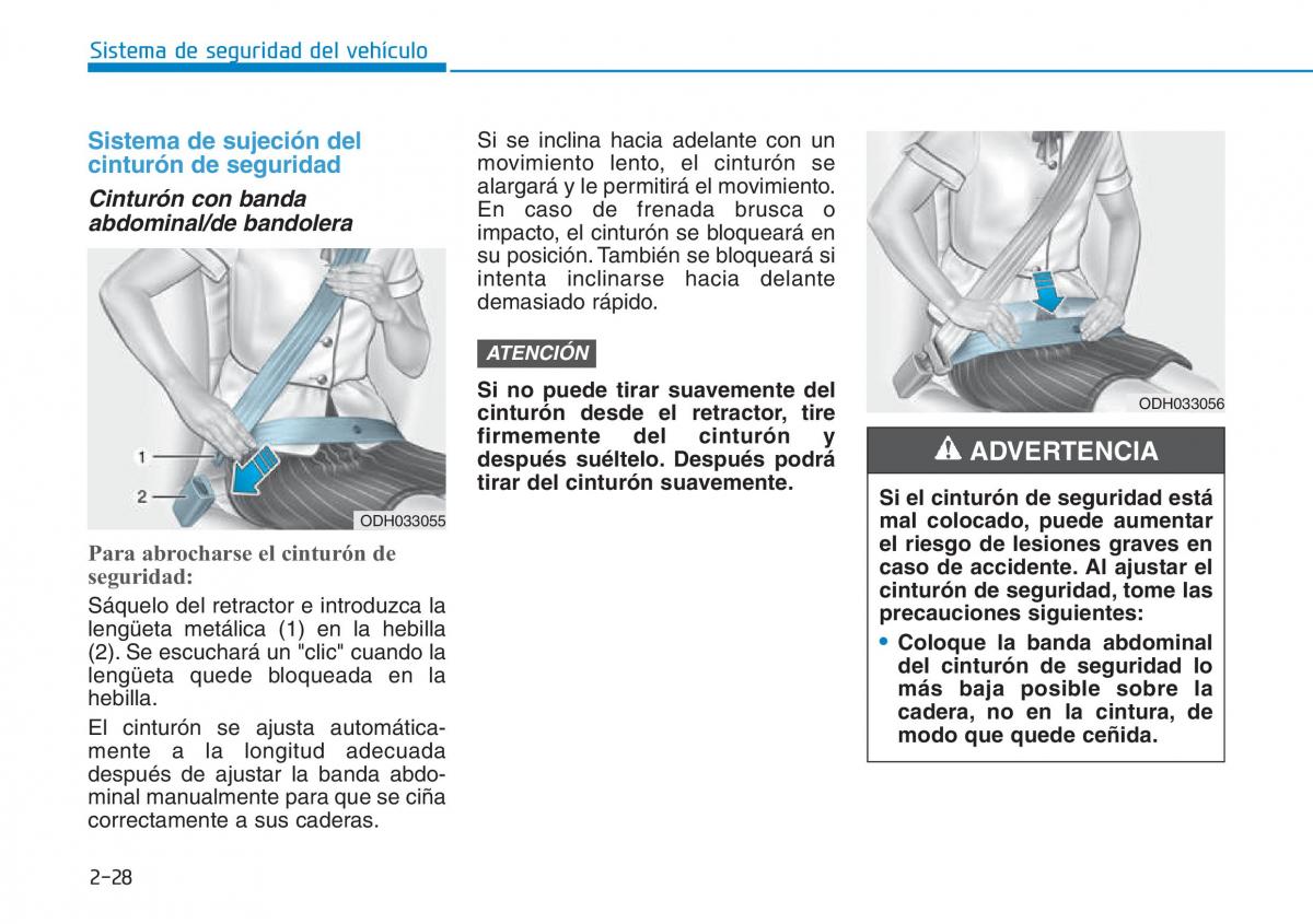 Hyundai Kona manual del propietario / page 46