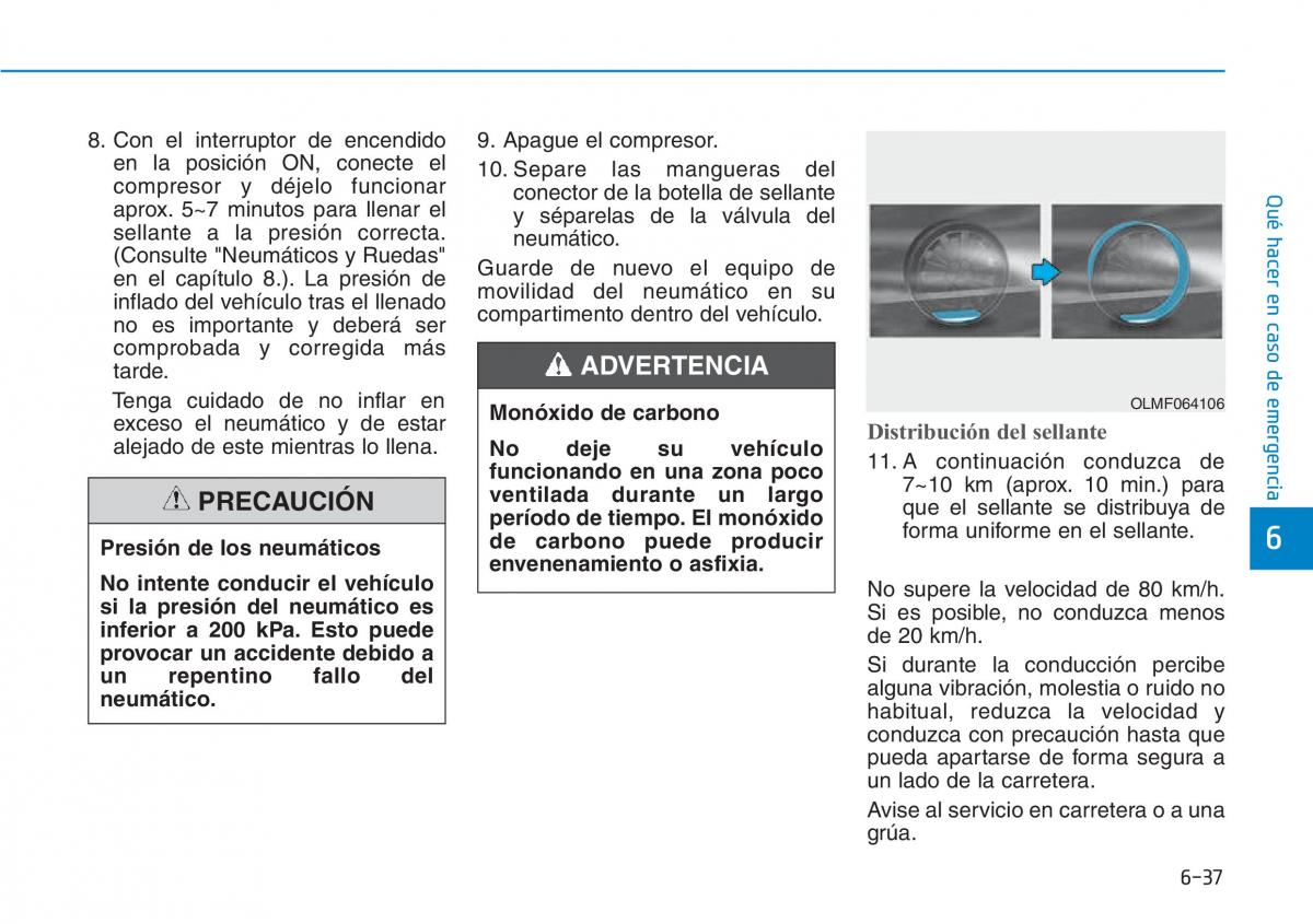 Hyundai Kona manual del propietario / page 461