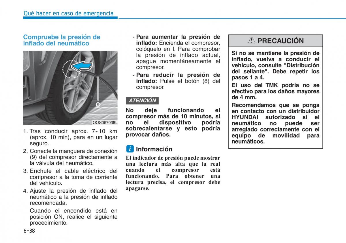 Hyundai Kona manual del propietario / page 462