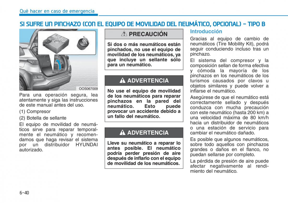 Hyundai Kona manual del propietario / page 464