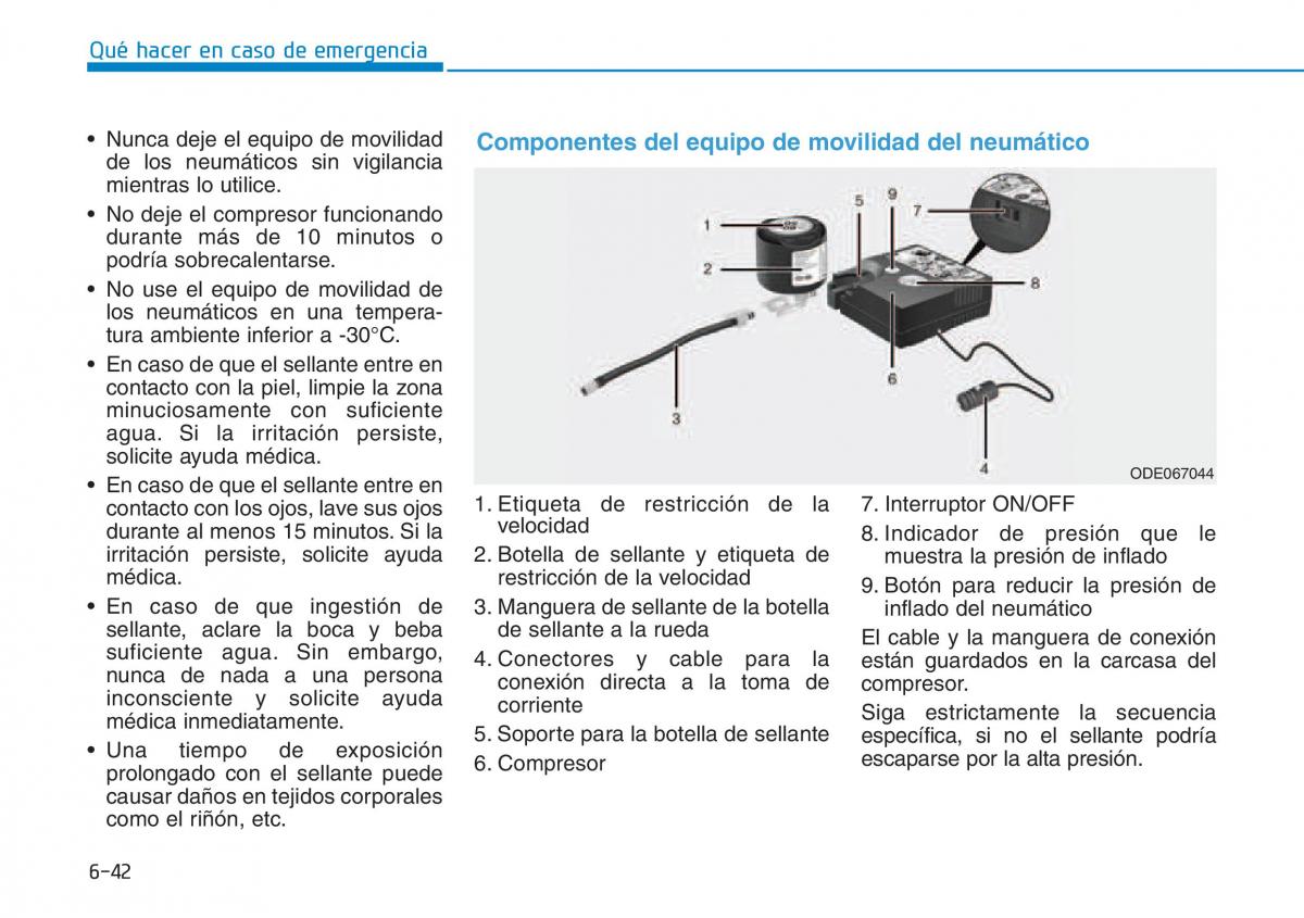 Hyundai Kona manual del propietario / page 466