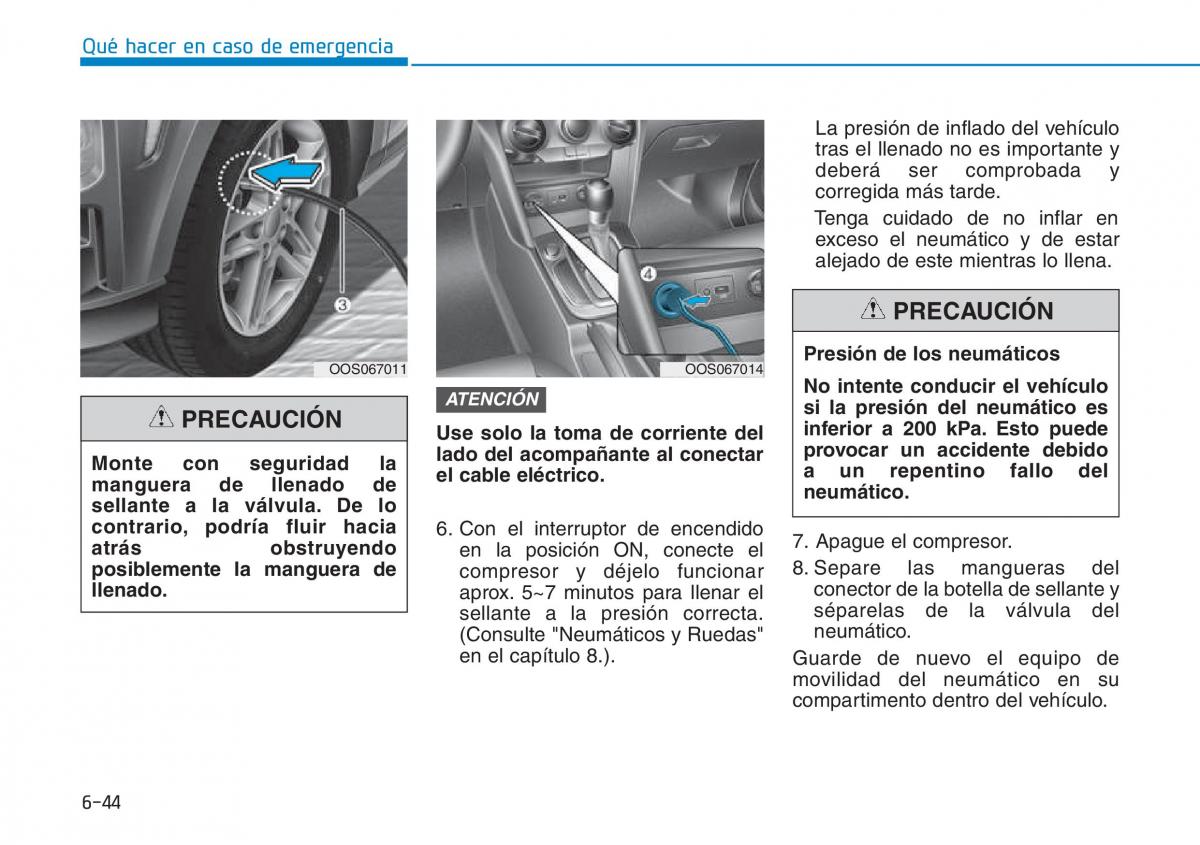 Hyundai Kona manual del propietario / page 468