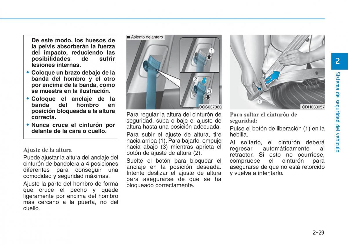 Hyundai Kona manual del propietario / page 47