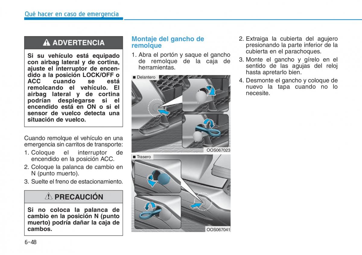 Hyundai Kona manual del propietario / page 472