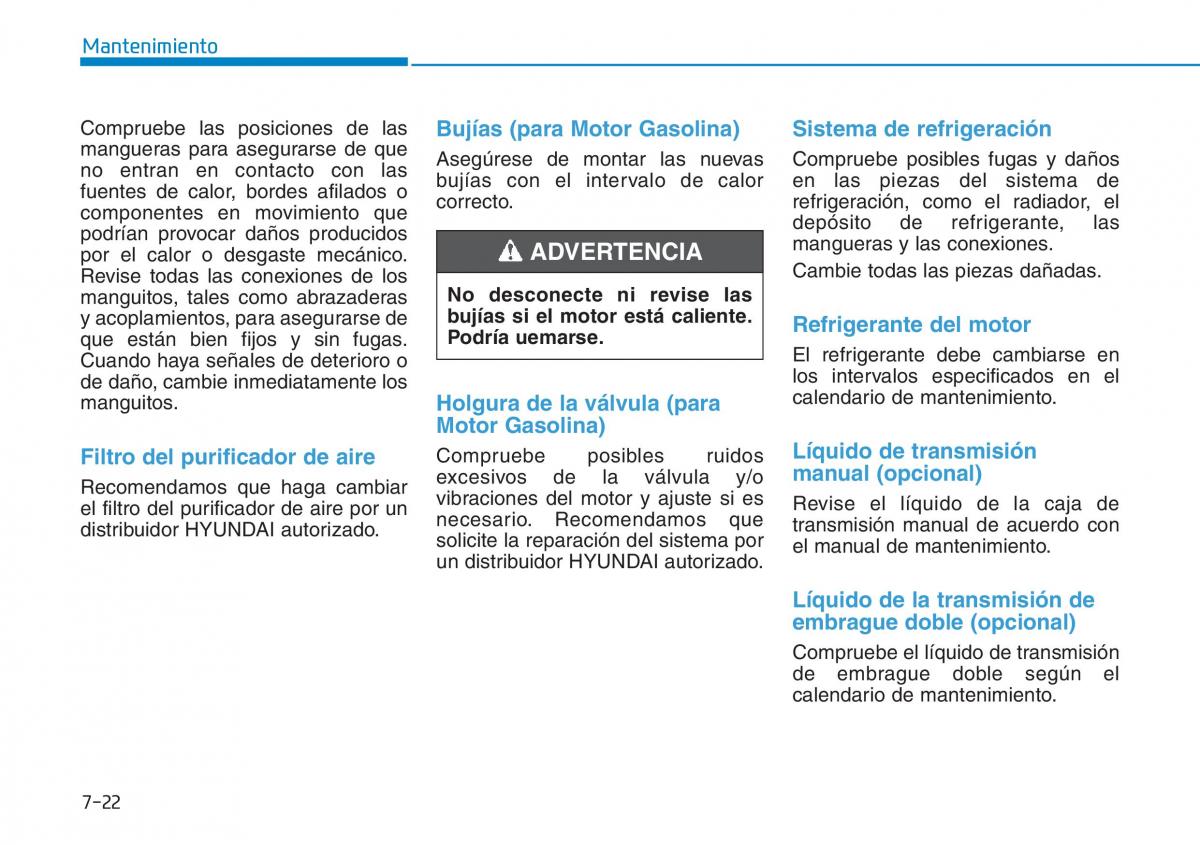 Hyundai Kona manual del propietario / page 496