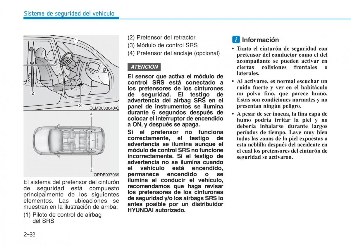 Hyundai Kona manual del propietario / page 50