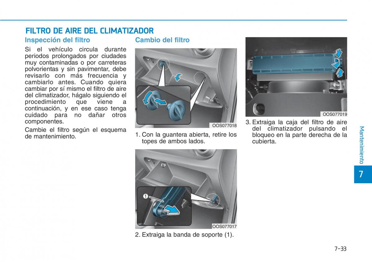 Hyundai Kona manual del propietario / page 507