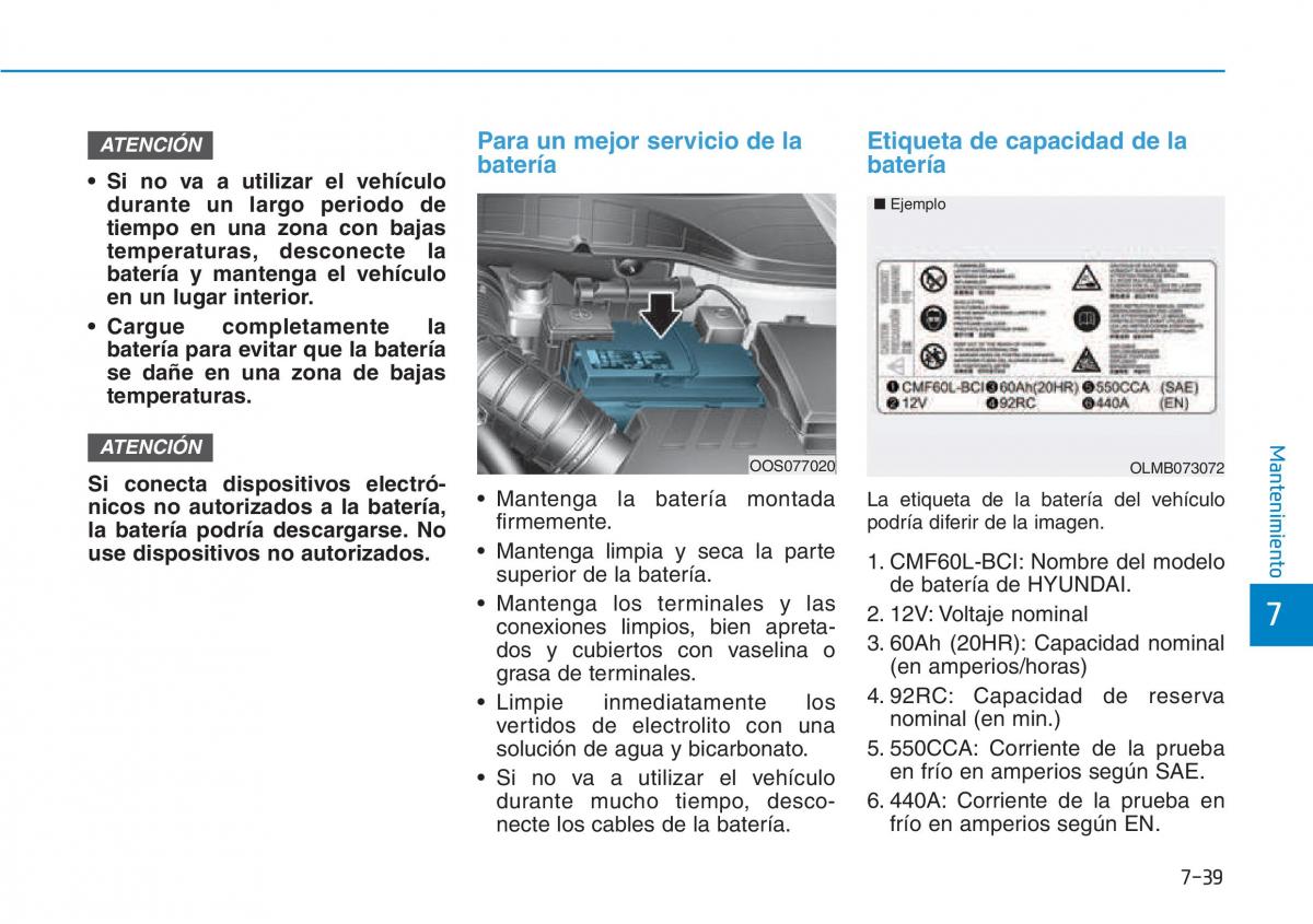 Hyundai Kona manual del propietario / page 513