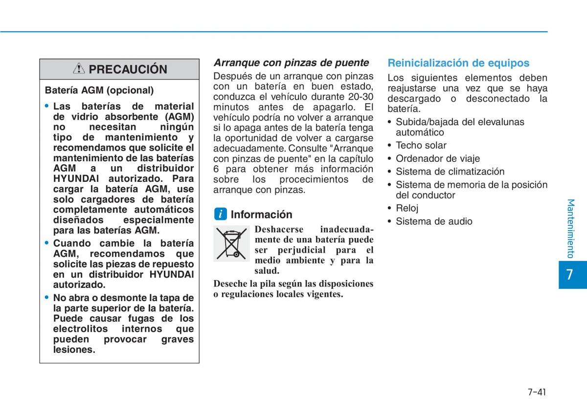 Hyundai Kona manual del propietario / page 515