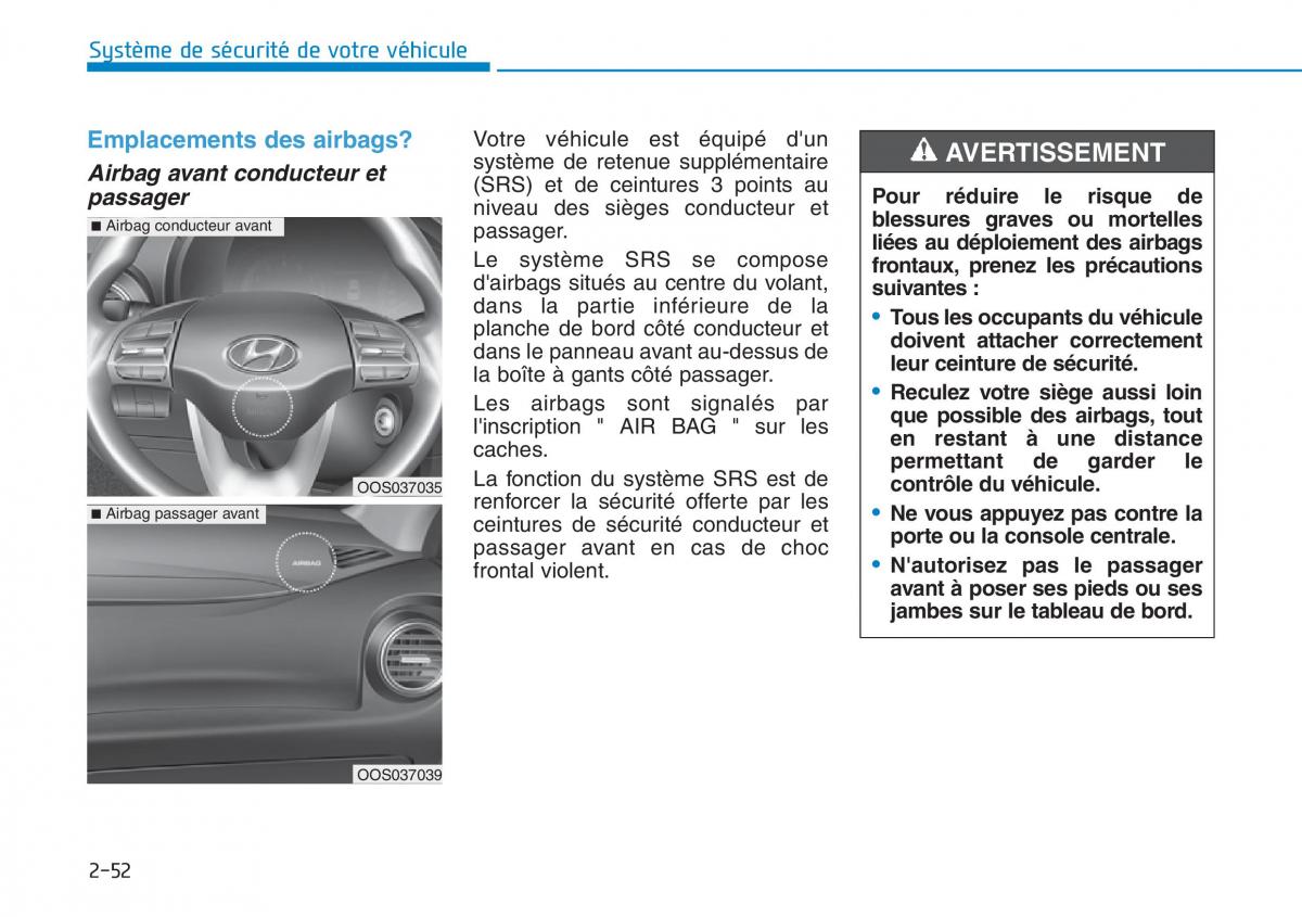 Hyundai Kona manuel du proprietaire / page 72