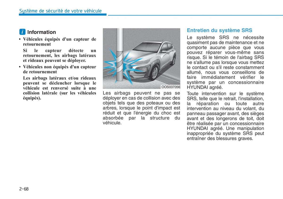 Hyundai Kona manuel du proprietaire / page 88