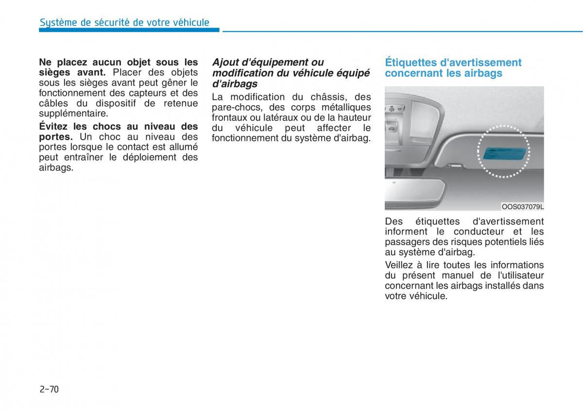 Hyundai Kona manuel du proprietaire / page 90