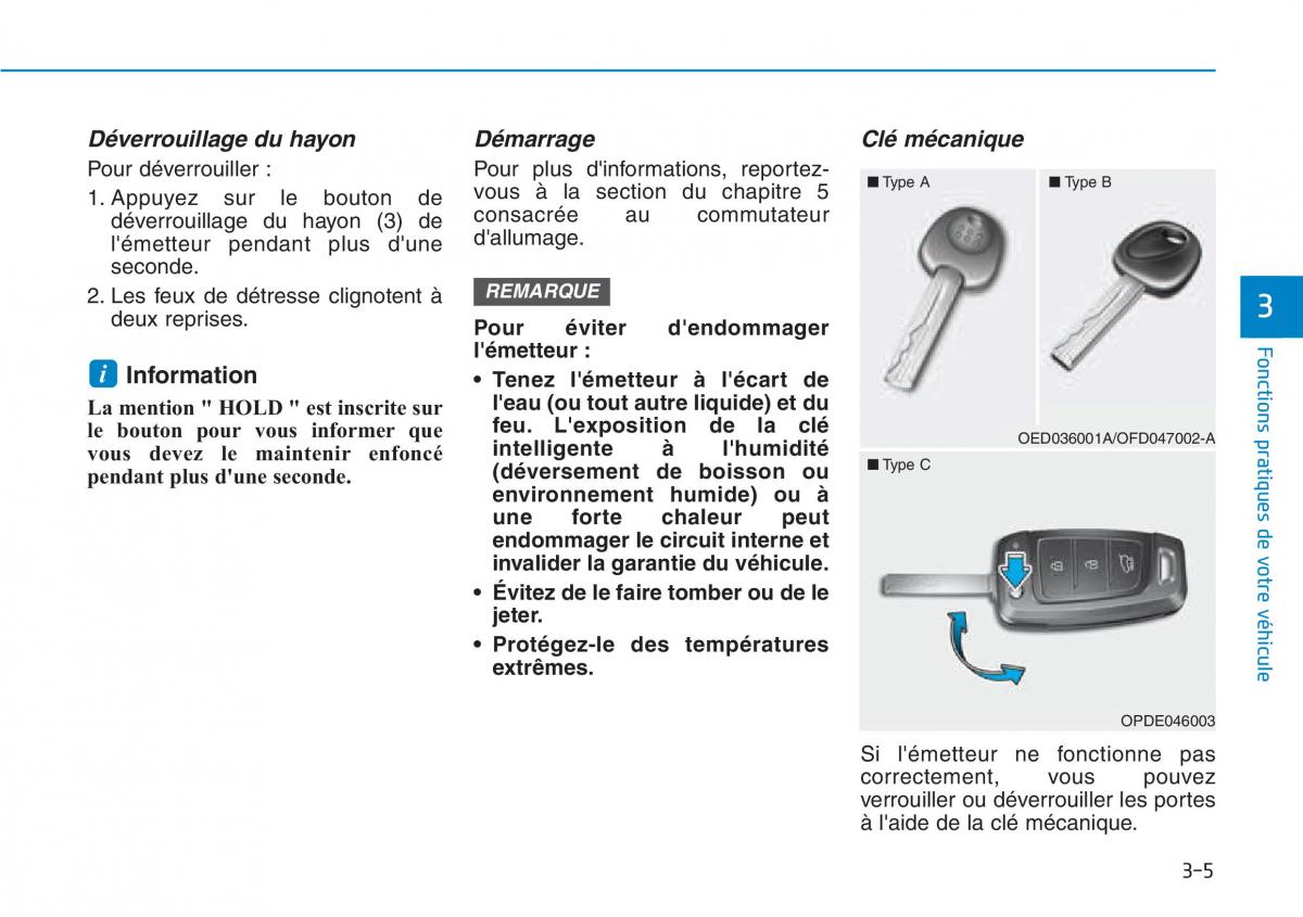 Hyundai Kona manuel du proprietaire / page 95