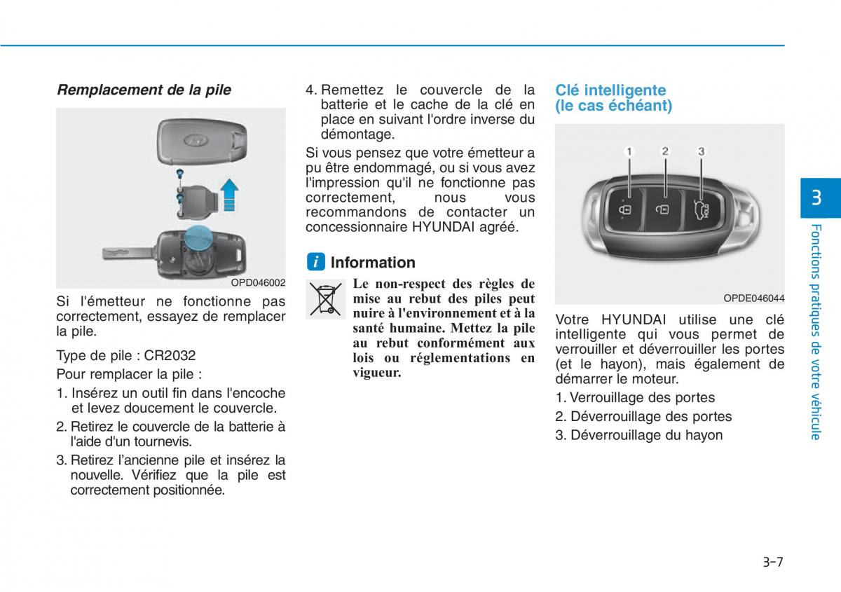 Hyundai Kona manuel du proprietaire / page 97