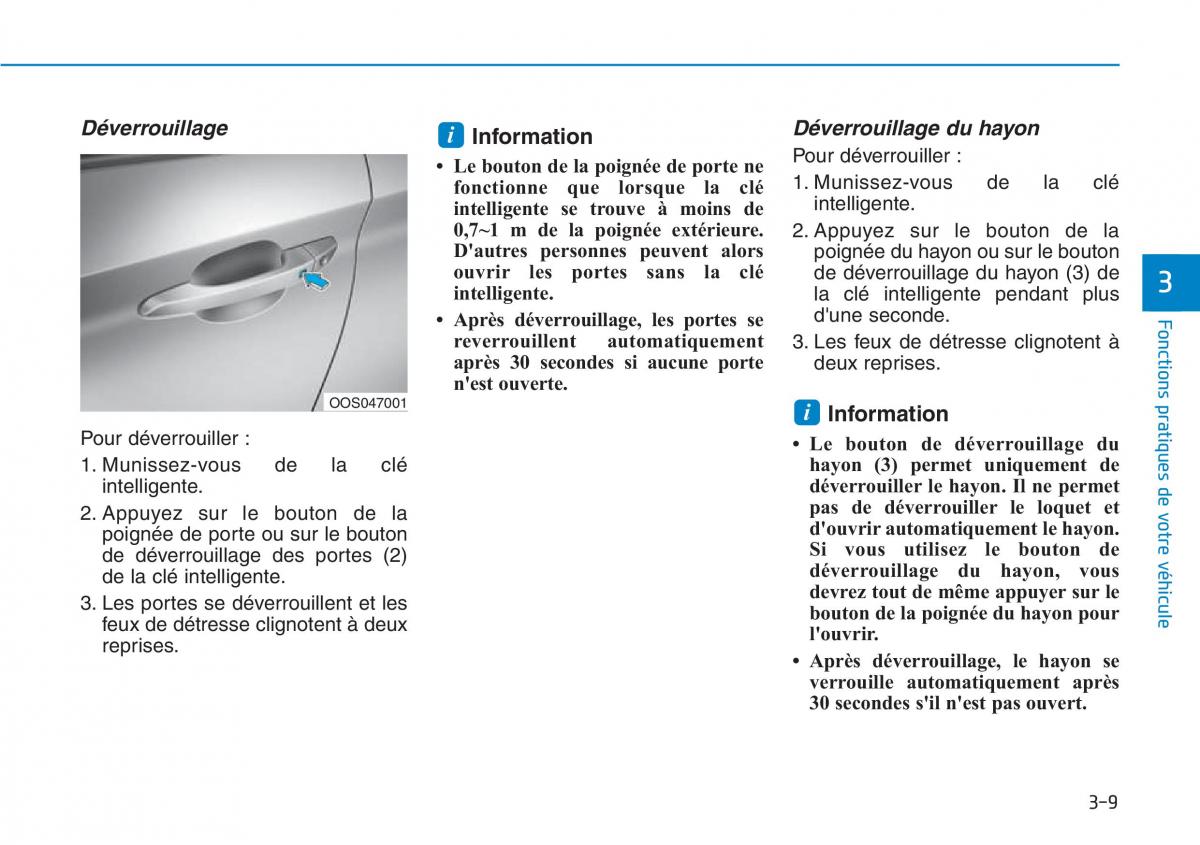 Hyundai Kona manuel du proprietaire / page 99