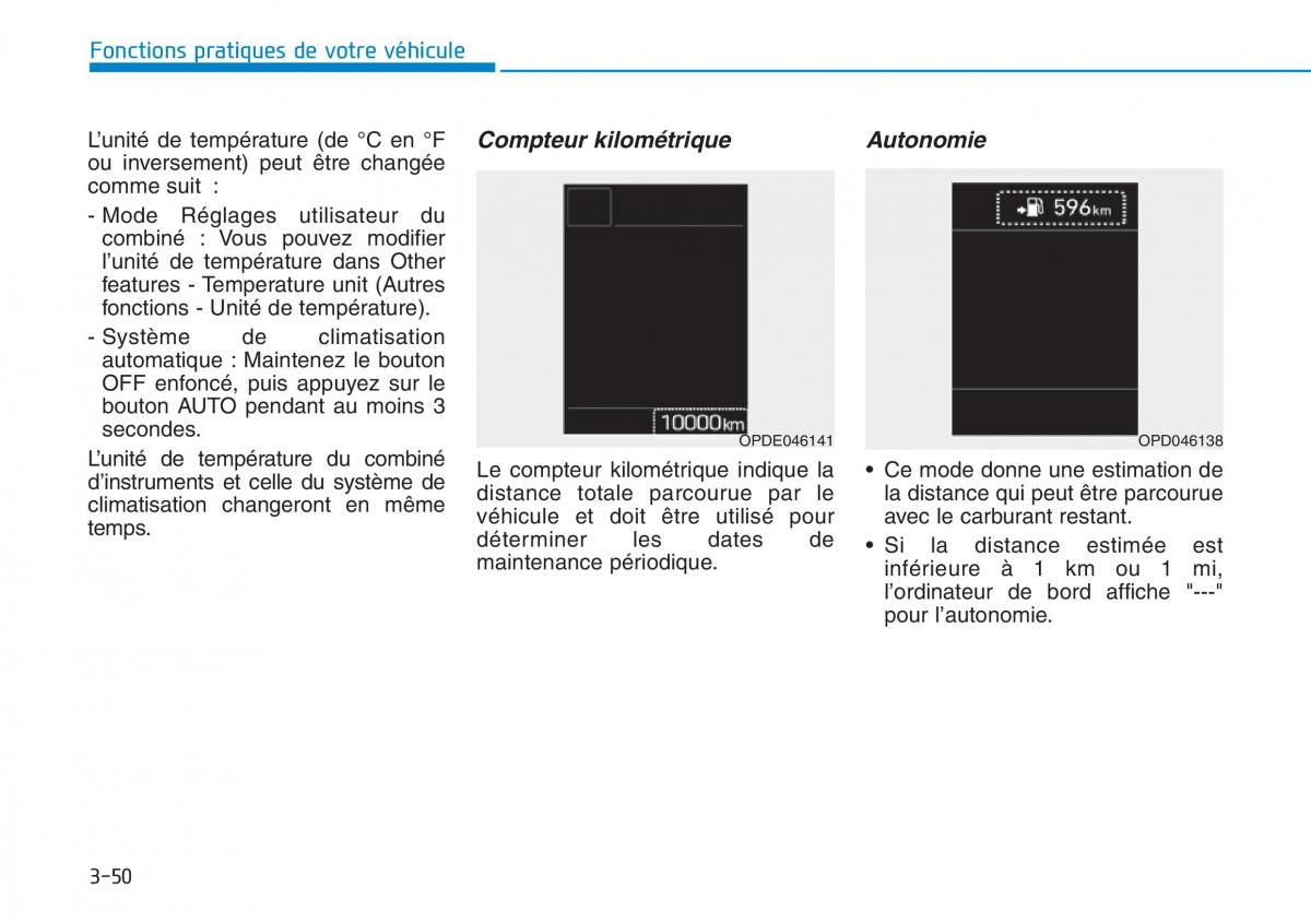 Hyundai Kona manuel du proprietaire / page 140