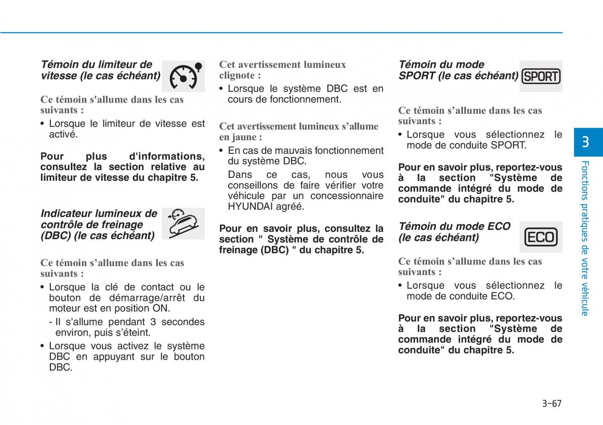 Hyundai Kona manuel du proprietaire / page 157