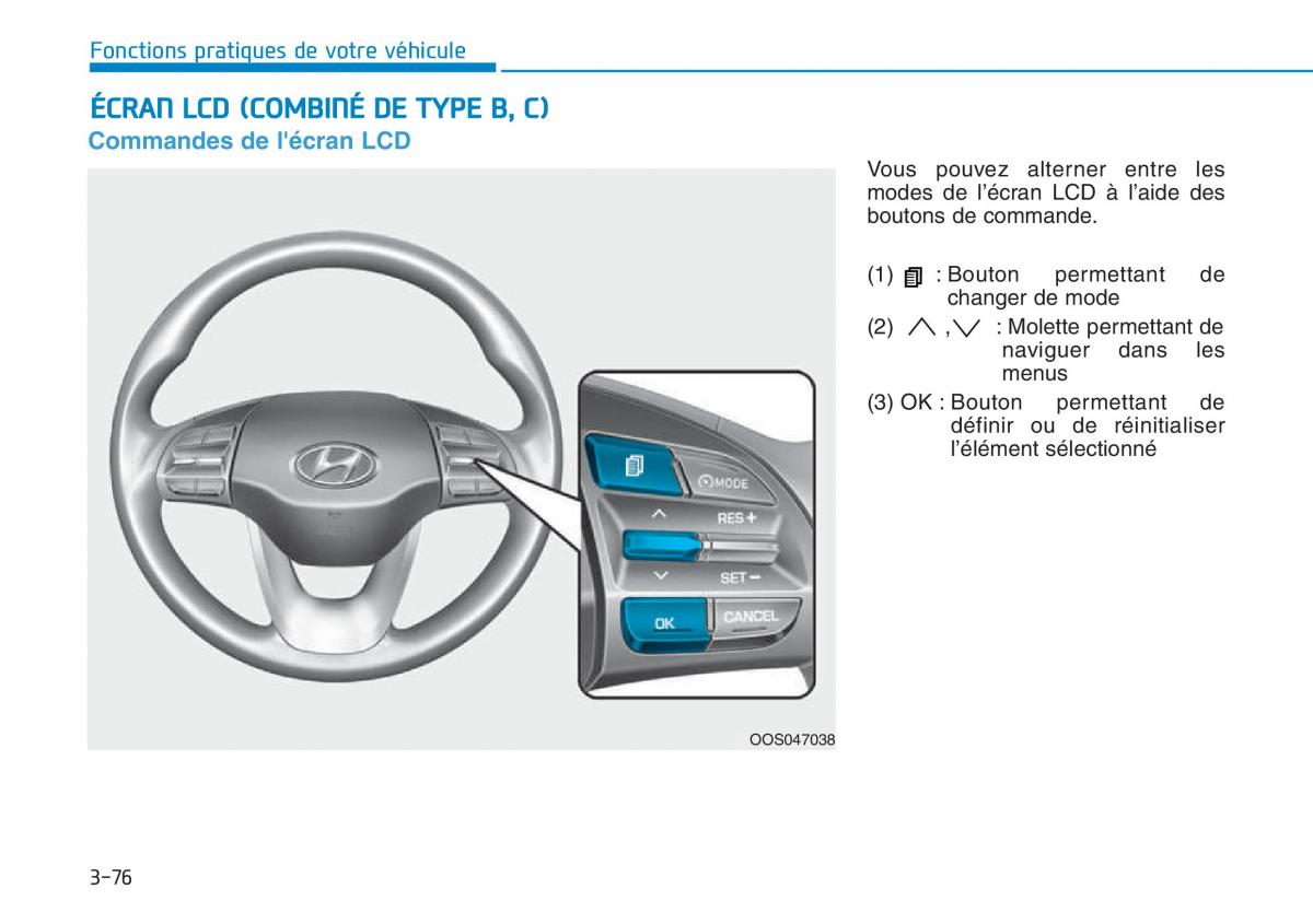 Hyundai Kona manuel du proprietaire / page 166