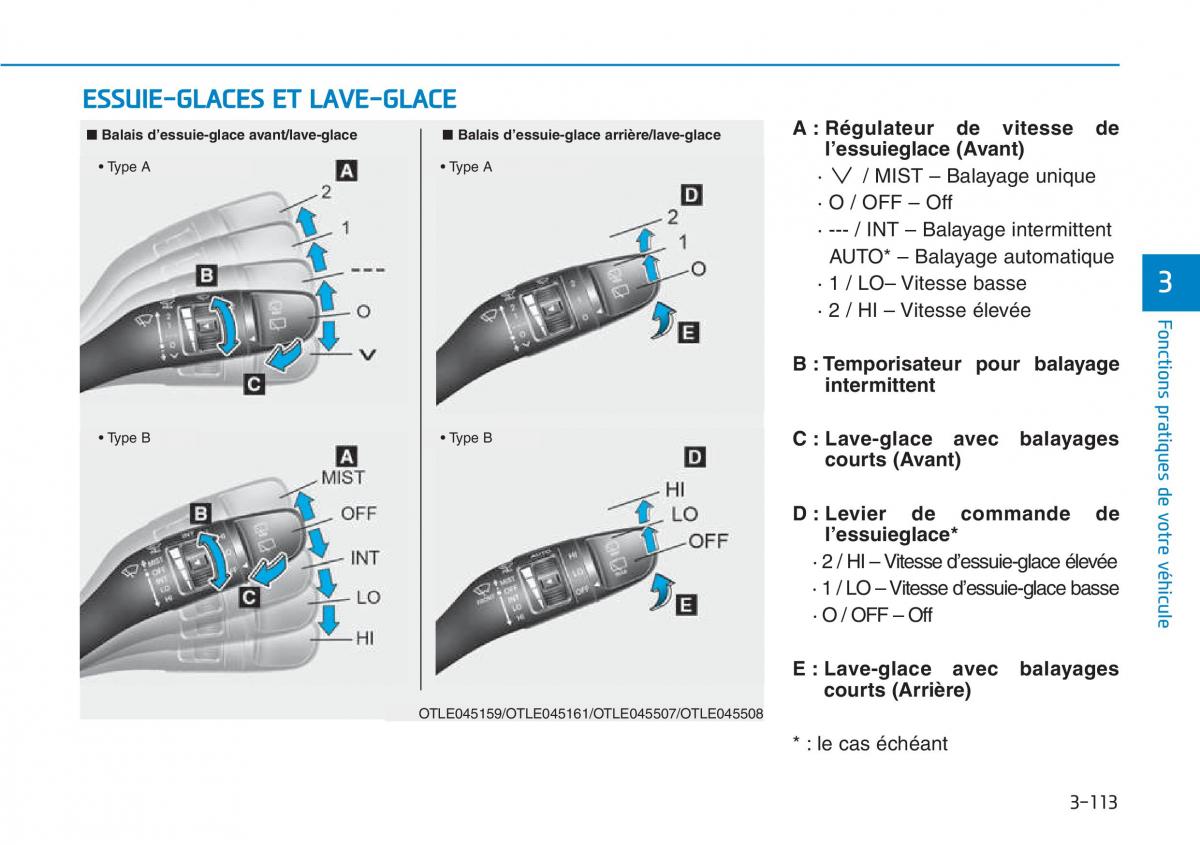 Hyundai Kona manuel du proprietaire / page 203