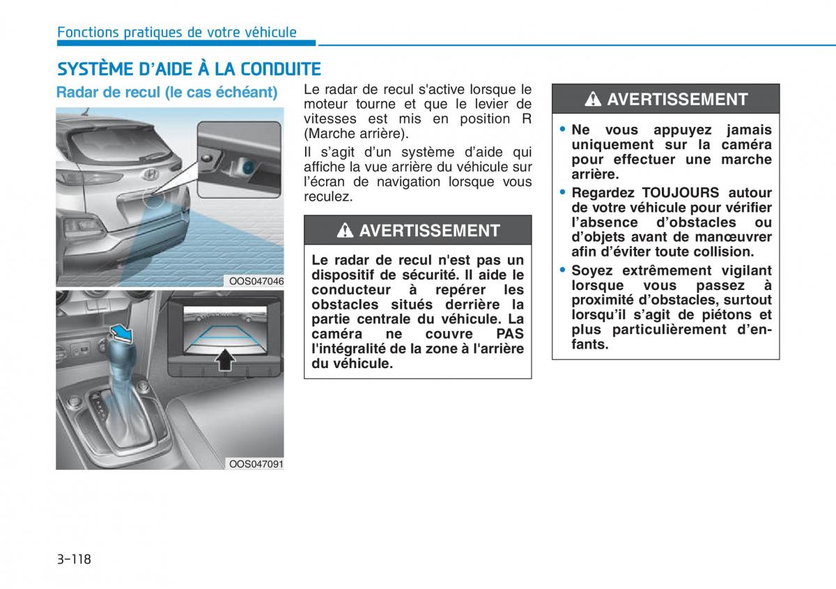 Hyundai Kona manuel du proprietaire / page 208