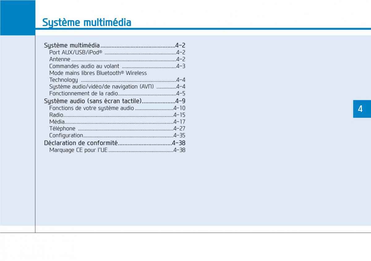 Hyundai Kona manuel du proprietaire / page 255