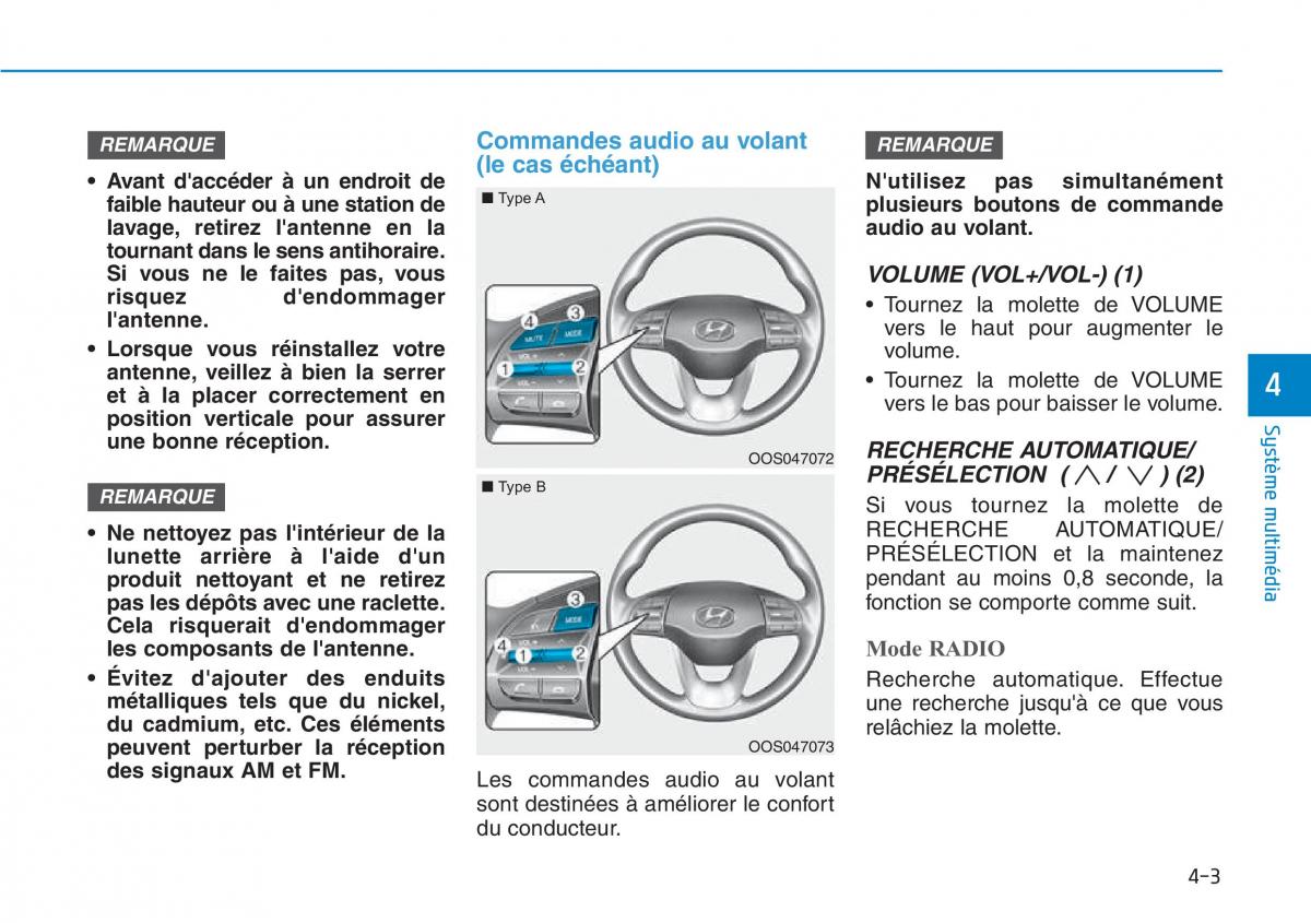 Hyundai Kona manuel du proprietaire / page 257