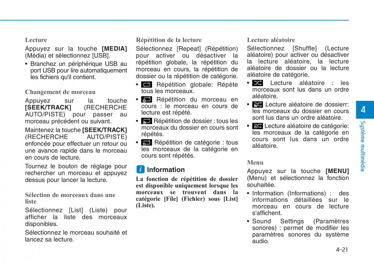 Hyundai Kona manuel du proprietaire / page 275