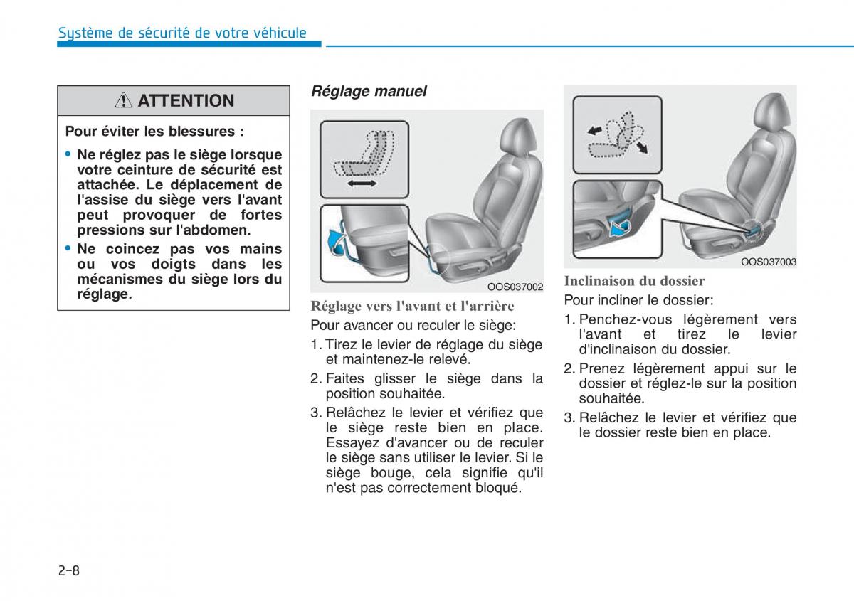 Hyundai Kona manuel du proprietaire / page 28