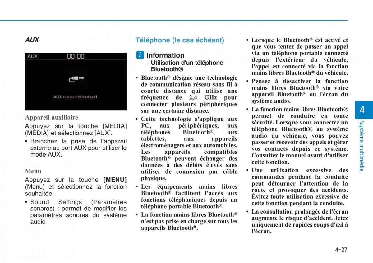 Hyundai Kona manuel du proprietaire / page 281