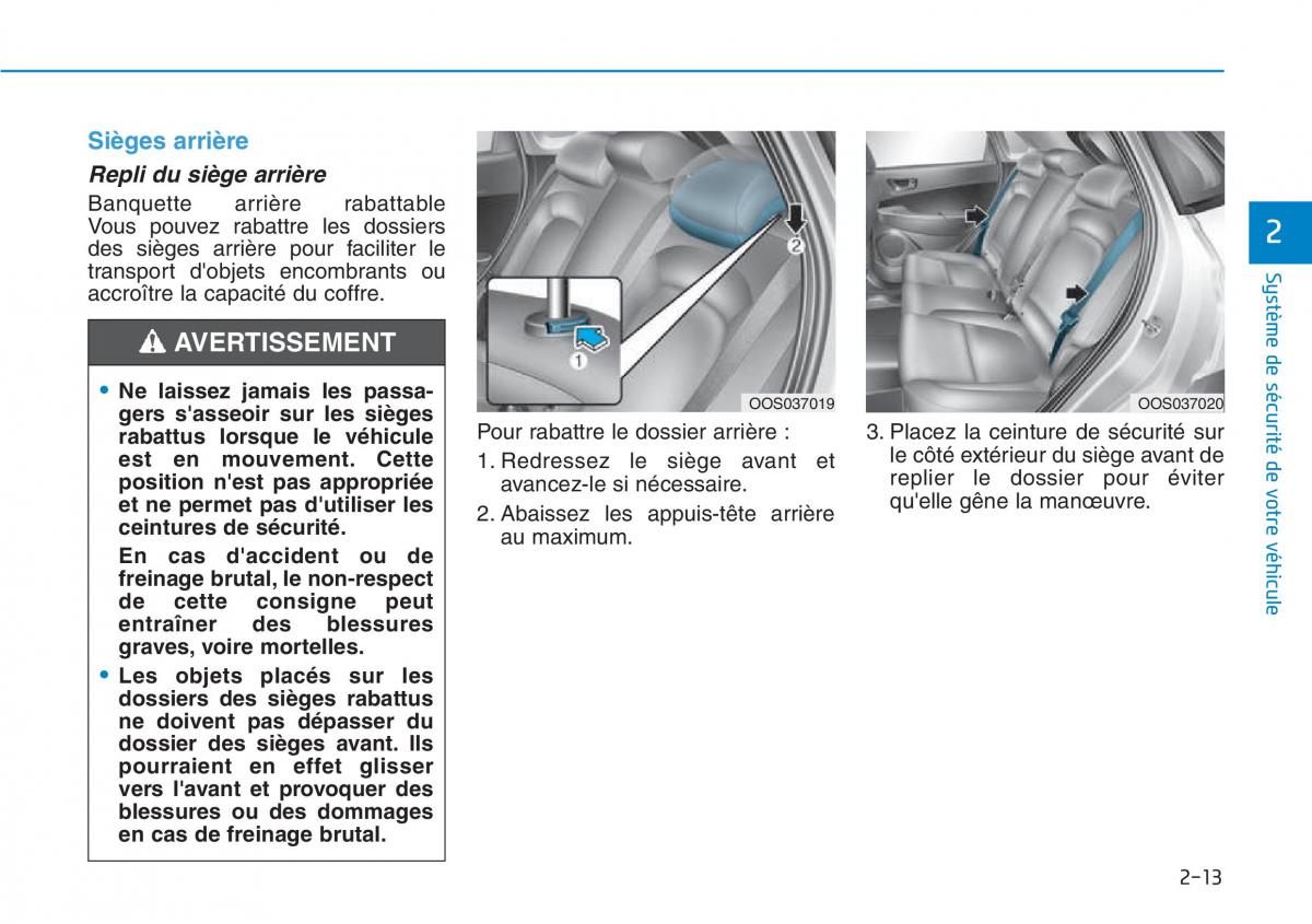 Hyundai Kona manuel du proprietaire / page 33