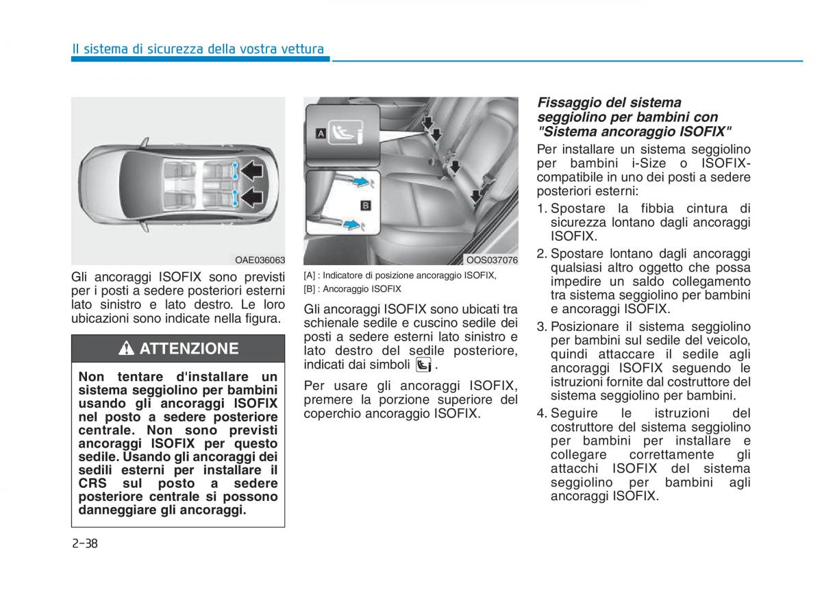 Hyundai Kona manuale del proprietario / page 55