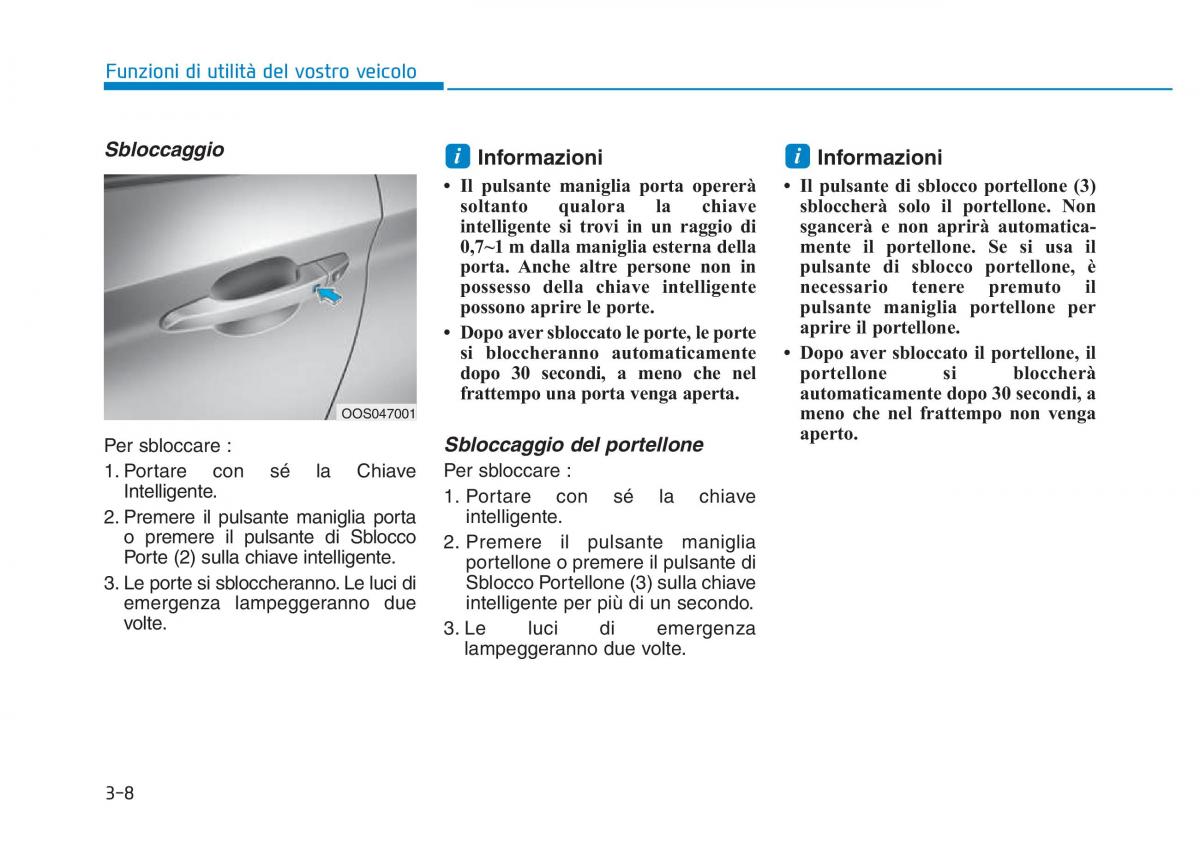 Hyundai Kona manuale del proprietario / page 90