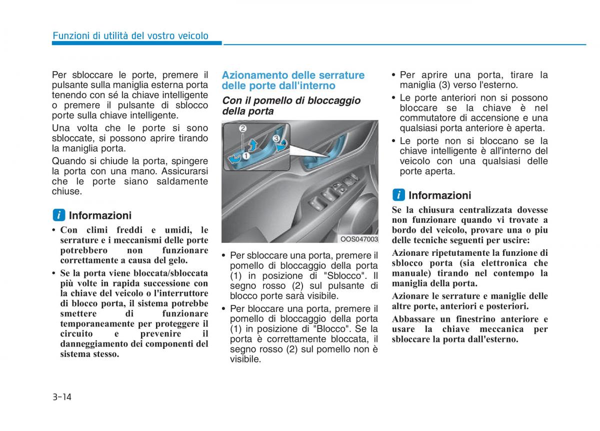 Hyundai Kona manuale del proprietario / page 96