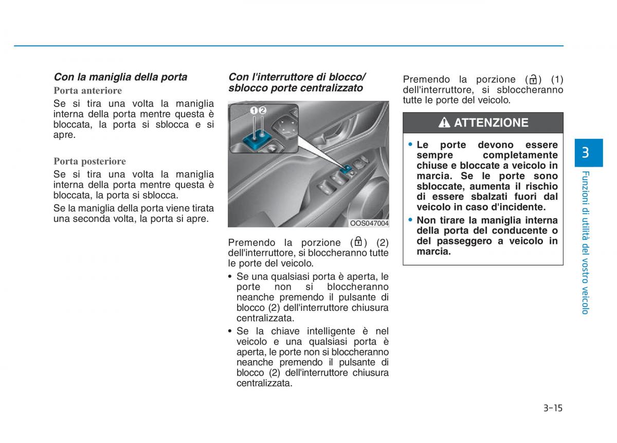 Hyundai Kona manuale del proprietario / page 97