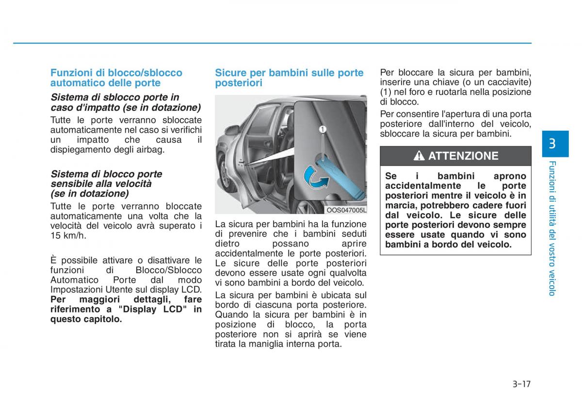 Hyundai Kona manuale del proprietario / page 99