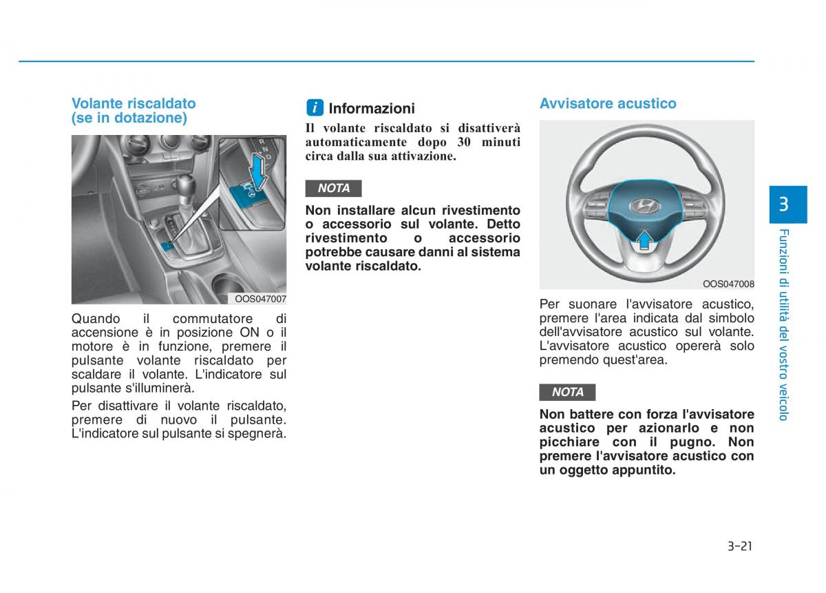 Hyundai Kona manuale del proprietario / page 103