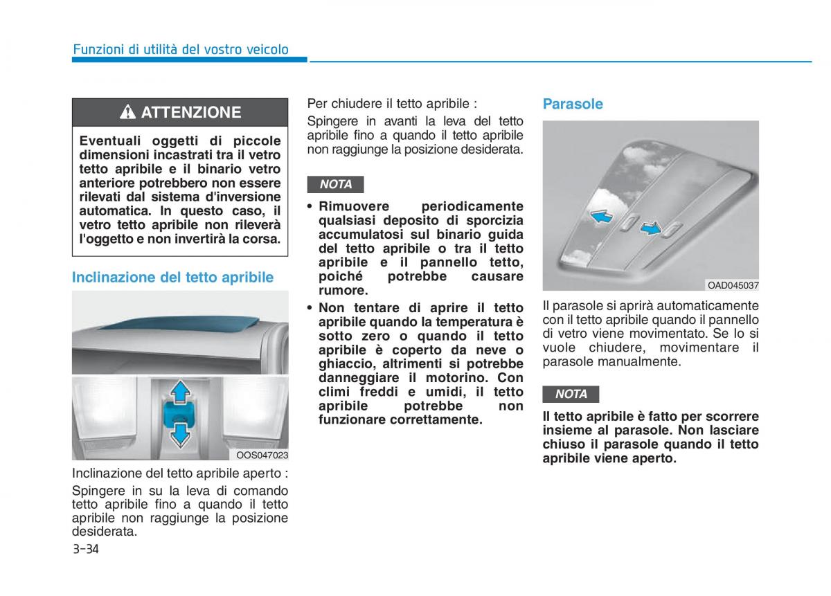 Hyundai Kona manuale del proprietario / page 116